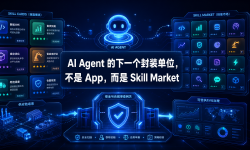 Featured image of post AI Agent 的下一个封装单位，不是 App，而是 Skill Market