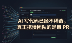 Featured image of post AI 写代码已经不稀奇，真正拖慢团队的是审 PR
