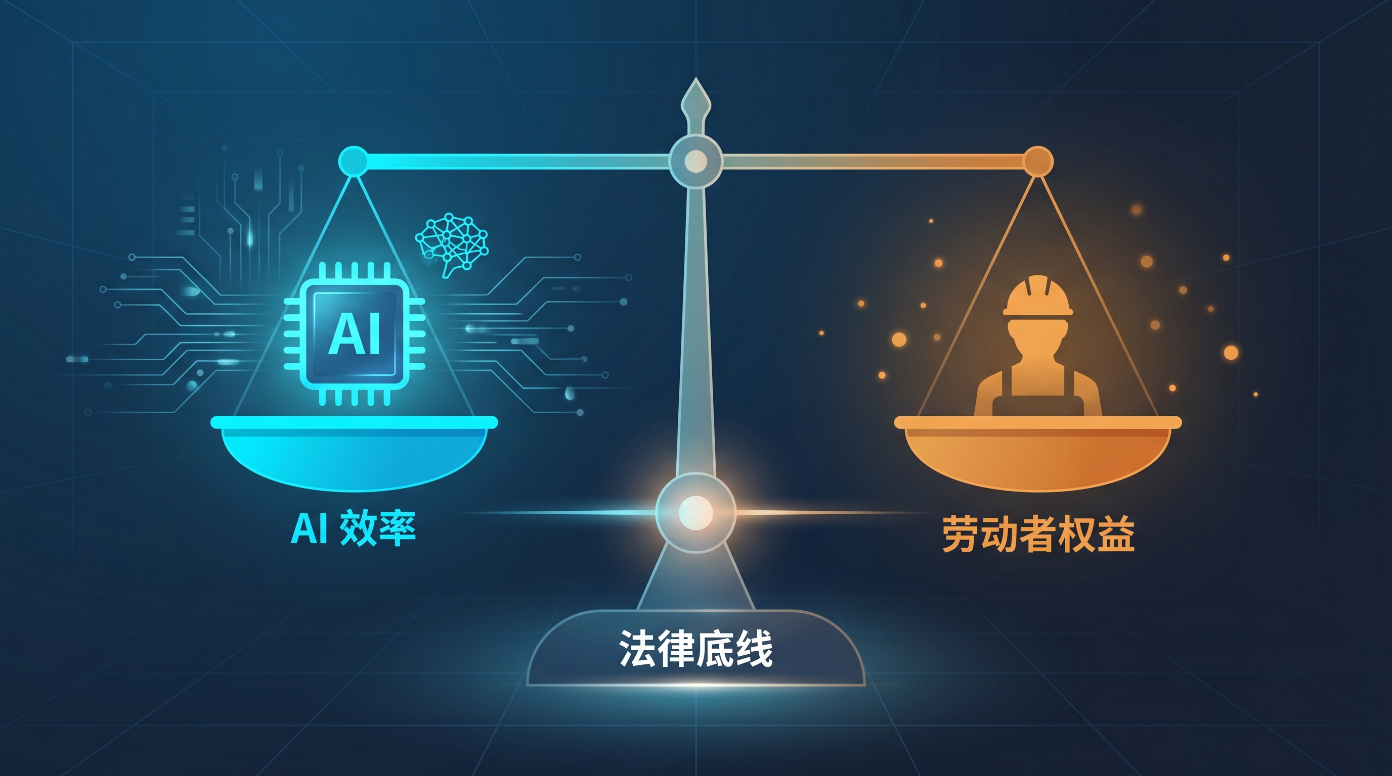AI效率与劳动者权益的天平