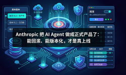 Featured image of post Anthropic 把 AI Agent 做成正式产品了：能回滚、能版本化，才是真上线