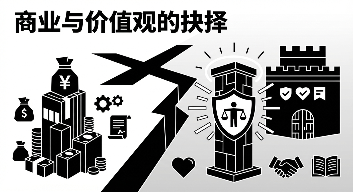 商业与价值观的抉择