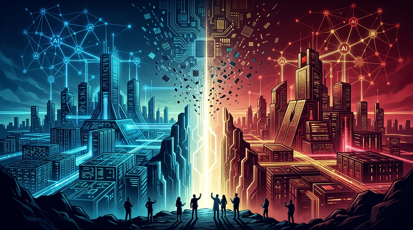 中美科技博弈：数字壁垒在两个 AI 生态之间升起