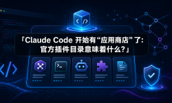 Featured image of post Claude Code 开始有“应用商店”了：官方插件目录意味着什么？