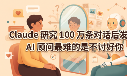 Featured image of post Claude 研究 100 万条对话后发现：AI 顾问最难的是不讨好你