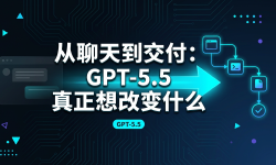 Featured image of post 从聊天到交付：GPT-5.5 真正想改变什么