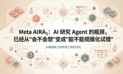 Featured image of post Meta AIRA₂：AI 研究 Agent 的瓶颈，已经从"会不会想"变成"能不能规模化试错"