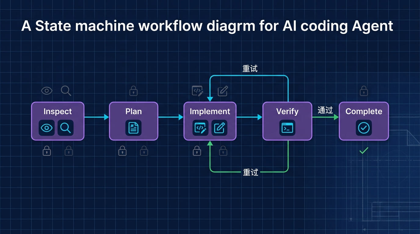AI 编程代理的状态机工作流