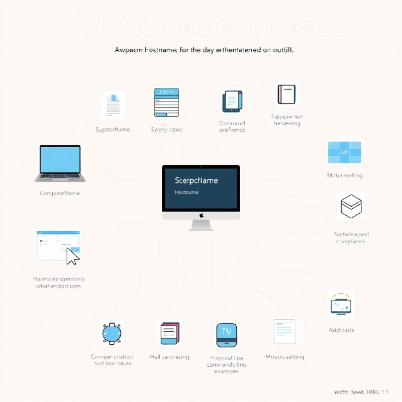 Featured image of post 搞懂 macOS 上的主机名   hostname ComputerName