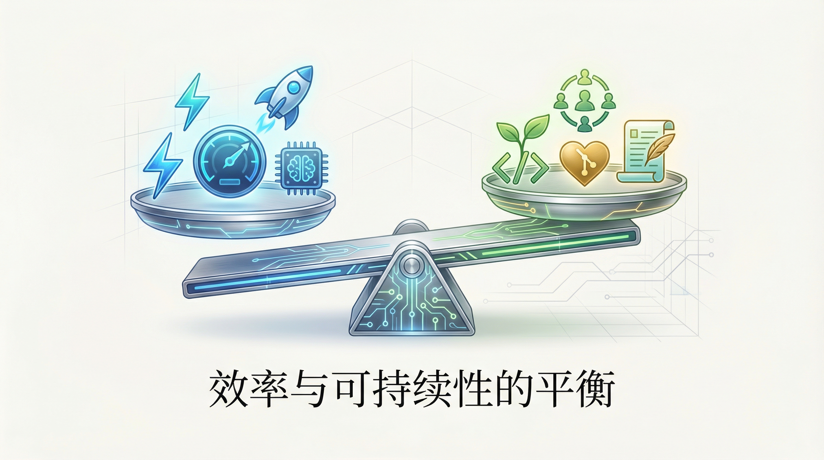 效率与可持续性的平衡